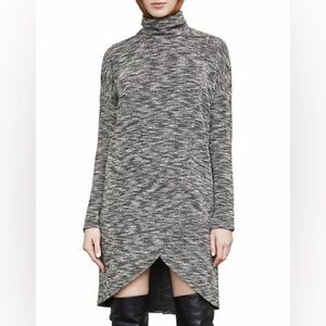 Bcbgmaxazria Talley Space-Dye Turtleneck Dress